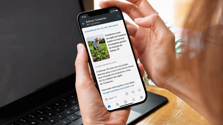 Sebrae-SP amplia acesso a oportunidades pelo WhatsApp