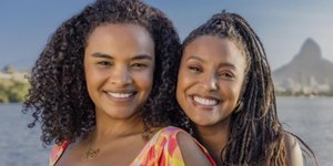Lucy Ramos e Sheron Menezzes vivem amigas inseparáveis em novela