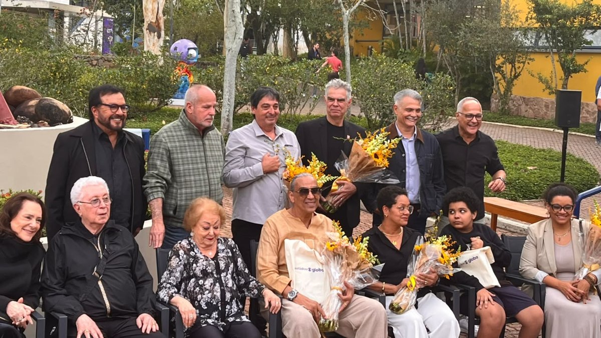 Globo inaugura terceira parte de sua Calçada da Fama com homenagem a grandes