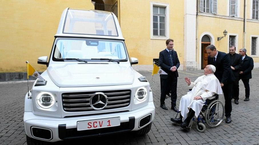 Francisco recebeu a Mercedes-Benz Classe G em dezembro de 2024 Francisco recebeu a Mercedes-Benz Classe G em dezembro de 2024