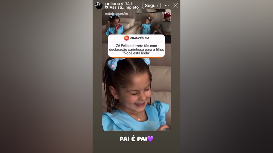 Poliana Rocha reage após vídeo de Vini Jr. e José Leonardo. Poliana Rocha reage após vídeo de Vini Jr. e José Leonardo.
