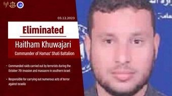 Israel diz ter matado líder do Hamas envolvido no 7 de outubro