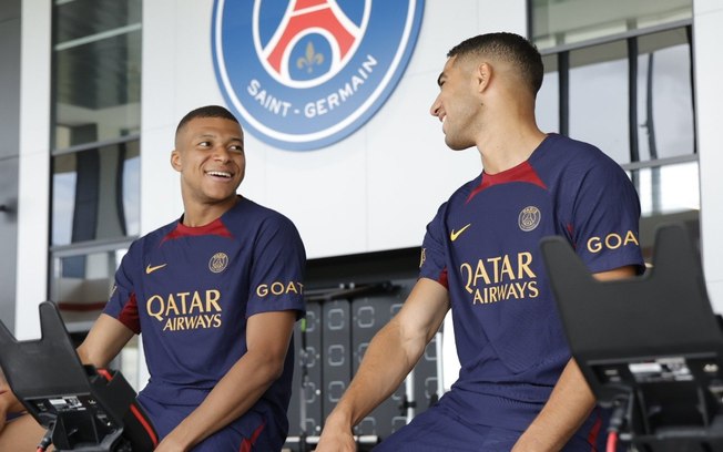 Mbappé e Hakimi têm forte laço de amizade