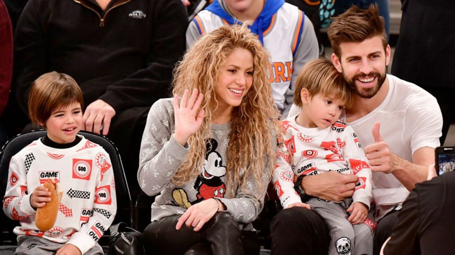 Piqué e Shakira juntos em 2019 