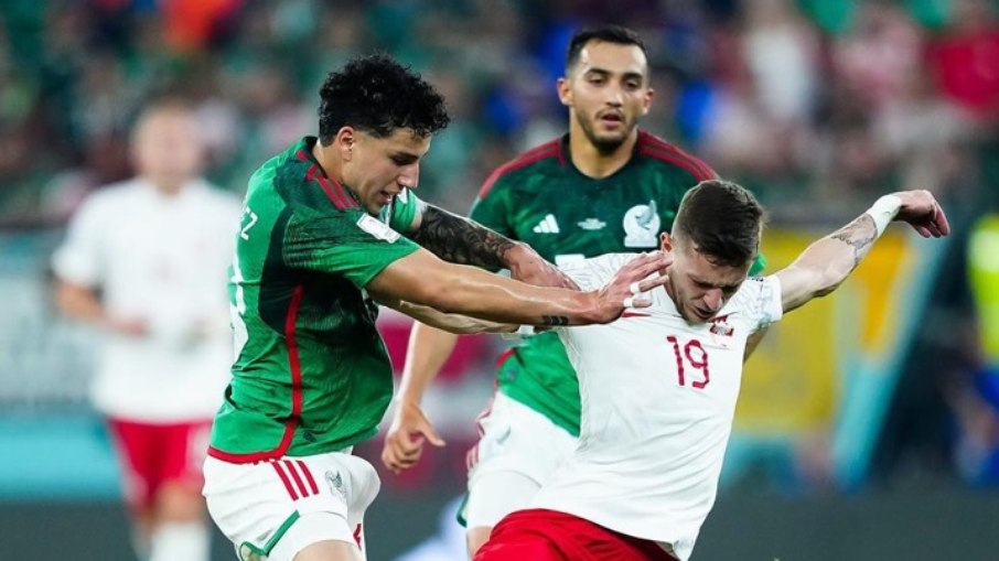 México e Polônia empatam em 0 a 0 na Copa do Mundo