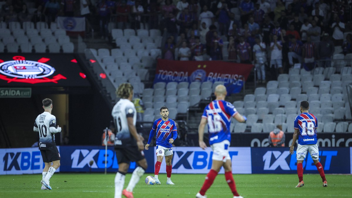 Corinthians vence o Bahia no Brasileirão