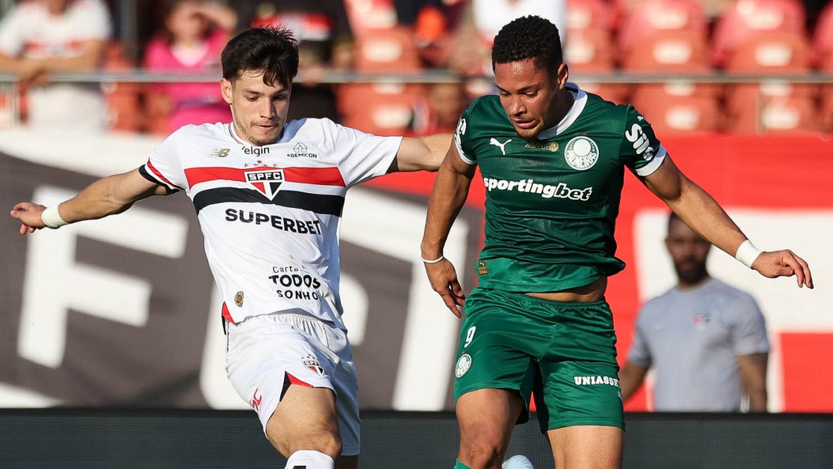 Vitor Roque - São Paulo x Palmeiras