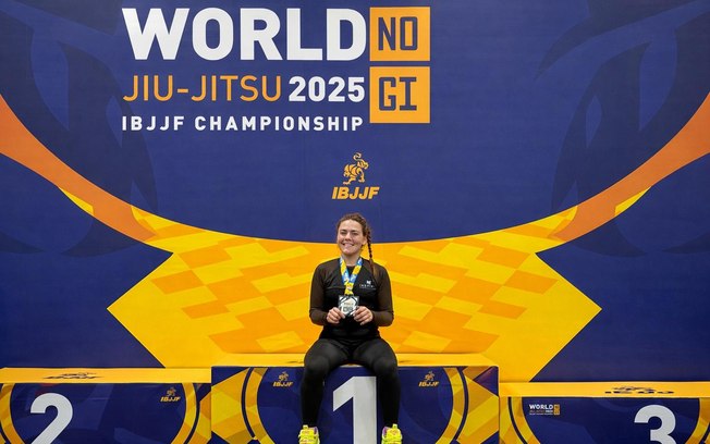 Gabriella Fernandes encerra 2025 entre as principais atletas do Jiu-Jitsu
