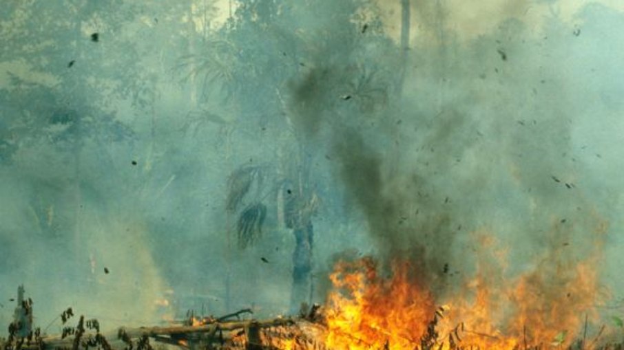 Incêndios florestais avançam sobre áreas da Indonésia durante o El Niño de 1997