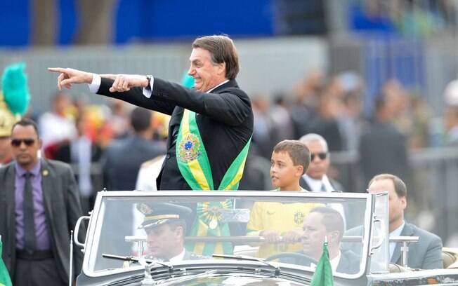 Desfile é visto como um termômetro de popularidade para os presidentes. Desfile é visto como um termômetro de popularidade para os presidentes.