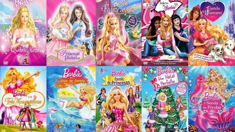 Marca Barbie conta com mais de vinte filmes em seu catálogo