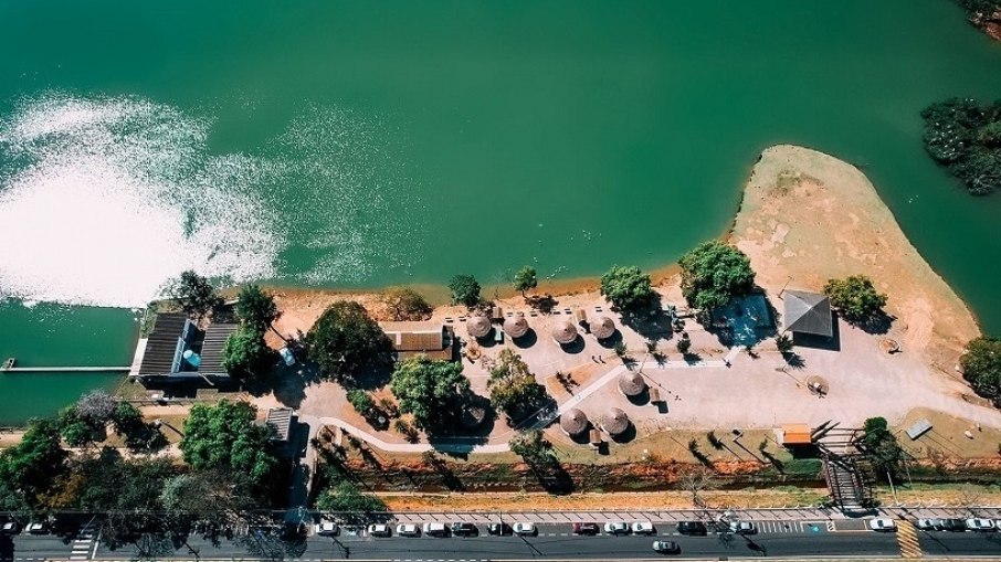 Interdição começou neste sábado após desassoreamento da lagoa, que agora comporta 100 milhões de litros Interdição começou neste sábado após desassoreamento da lagoa, que agora comporta 100 milhões de litros