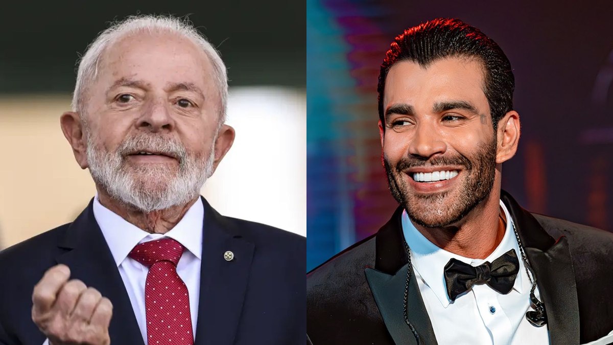 Presidente Lula (PT) e cantor Gusttavo Lima (sem partido) Presidente Lula (PT) e cantor Gusttavo Lima (sem partido)