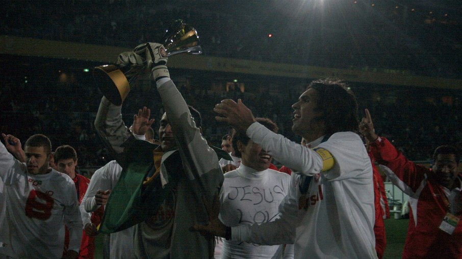 Internacional conquistou o Mundial de Clubes em 2006, ao derrotar o Barcelona