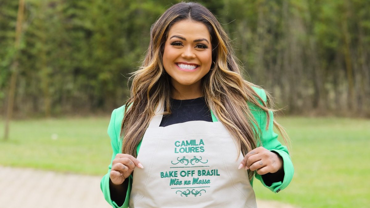 Camila Loures foi eliminada no segundo dia de gravações do Bake Off Celebridades