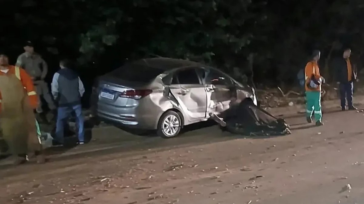 Motorista bêbado atropela garis em Goiânia Motorista bêbado atropela garis em Goiânia