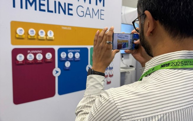 Apresentação da SISQUAL® WFM leva jogo interativo à NRF 2025