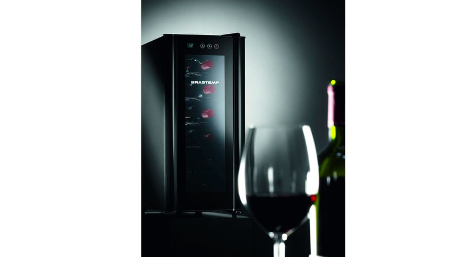 Adega Brastemp 12 Garrafas com painel touch - BZC12BE Adega Brastemp 12 Garrafas com painel touch - BZC12BE