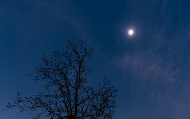 Destaque da NASA: planetas e eclipse solar são foto astronômica do dia