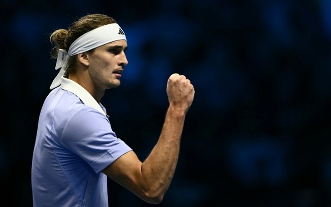 Alexander Zverev a vitória sobre o norueguês Casper Ruud no ATP Finals, em Turim