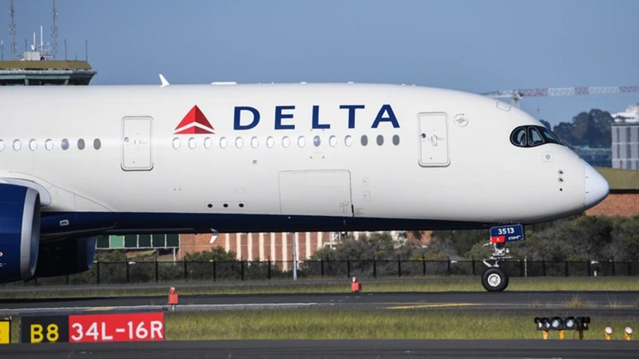 Avião da Delta Airlines Avião da Delta Airlines