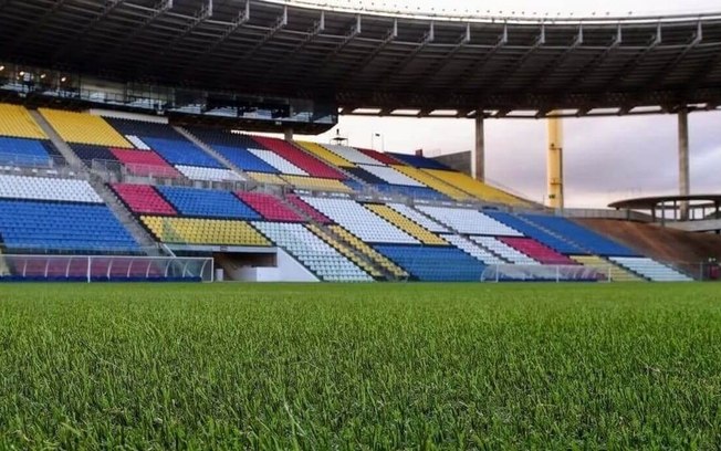 Estádio Kleber Andrade, em Cariacica, no Espírito Santo