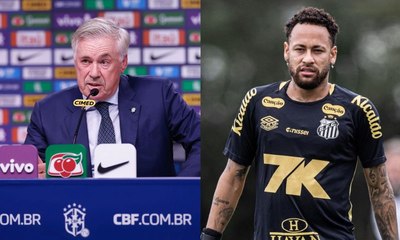 Ancelotti dá esperanças e cita Neymar em lista para Copa do Mundo