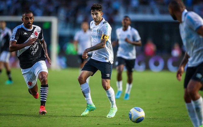 Villasanti criticou a arbitragem na derrota diante do Vasco em São Januário - Foto: Lucas Uebel/Grêmio