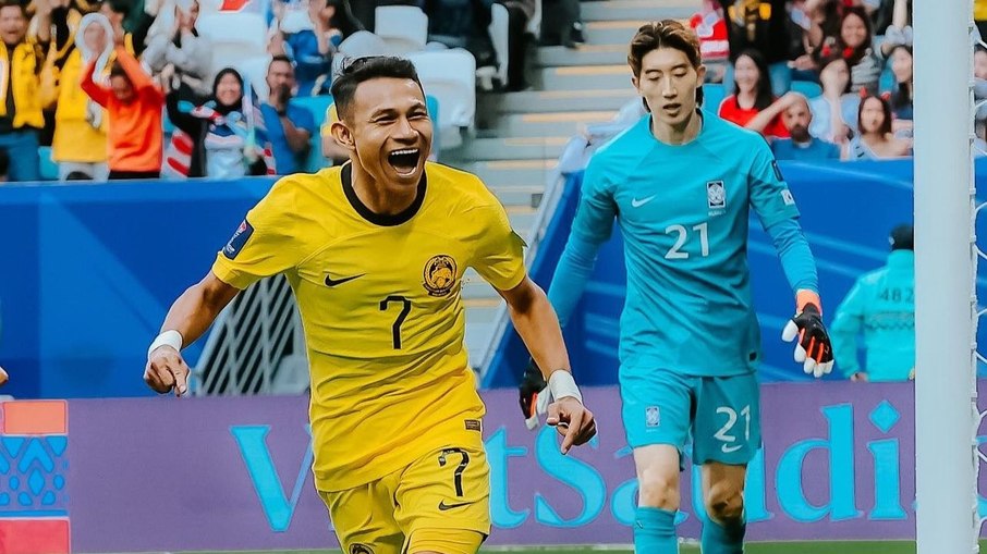 Faisal Halim atua pela seleção da Malásia, e marcou no empate contra a Coreia do Sul na última edição da Copa da Ásia