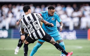 Botafogo vence Santos em jogo marcado por expulsão de Neymar