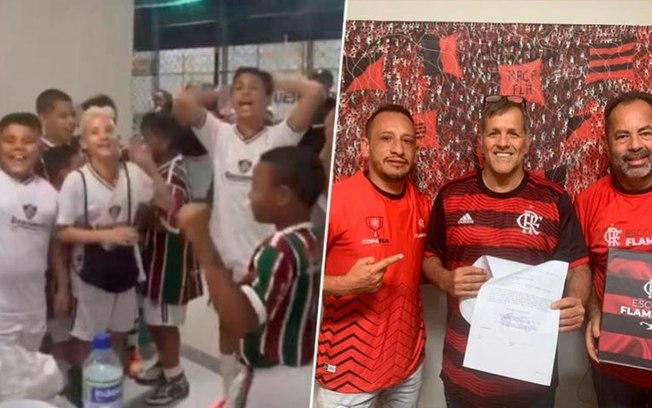 Dono de escolinha fala sobre saída do Fluminense e parceria com Flamengo após vídeo polêmico