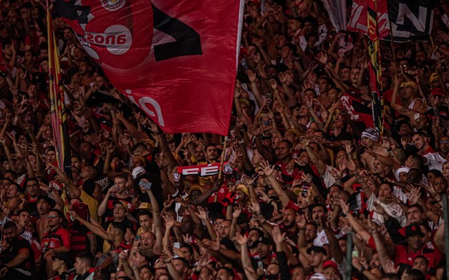 Torcida do Flamengo no Maracanã