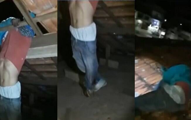 Policiais filmaram homem preso em telhado enquanto ele pedia socorro