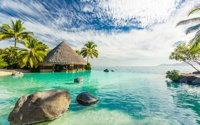 Tahiti é um destino para quem procura tranquilidade e águas cristalinas