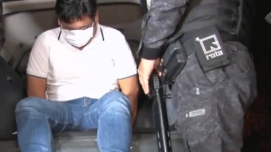 Suspeito de envolvimento em assalto a banco em Criciúma foi preso.