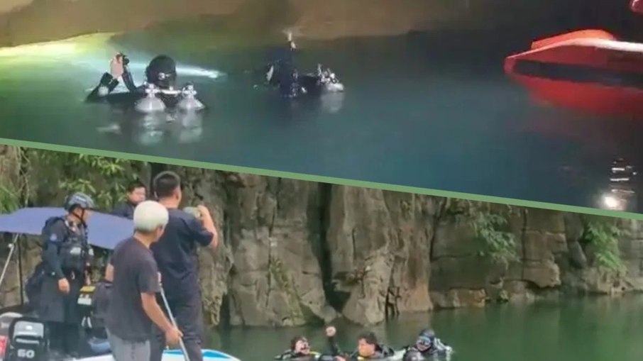 Resgate do mergulhador