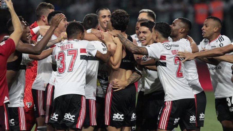 Jogadores do São Paulo