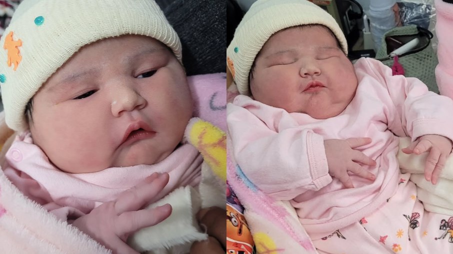 Isis Vitória é filha de Rochele Natália Lemos Barbosa