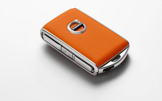 Volvo Care Key tem cor diferenciada e permite limitar a velocidade permitida no carro