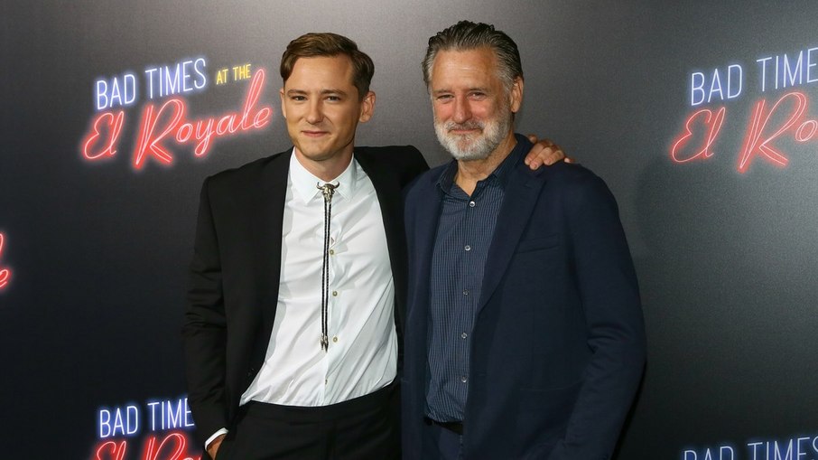 Lewis Pullman & Bill Pullman