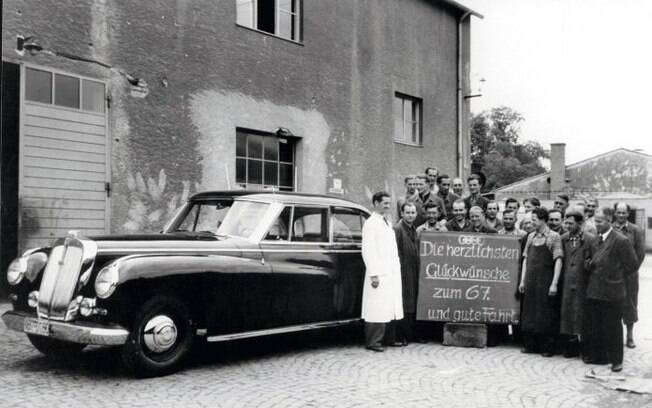 O Horch 830 BL de 1953 foi produzido pelos técnicos da DKW para o presidente da Auto Union