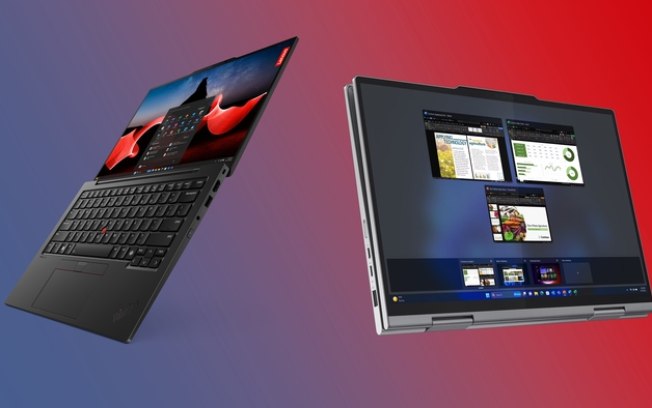 Lenovo anuncia novos notebooks ThinkPad e IdeaPad com Intel Core Ultra