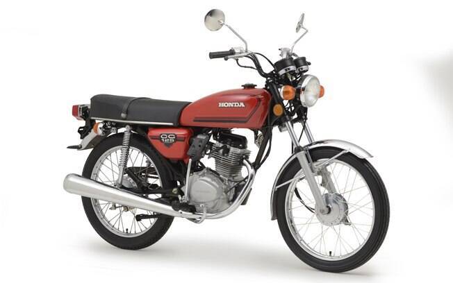 Entre os modelos históricos que estão no museu da Honda está a CG 125 de 1976, o primeiro da marca feito no Brasil