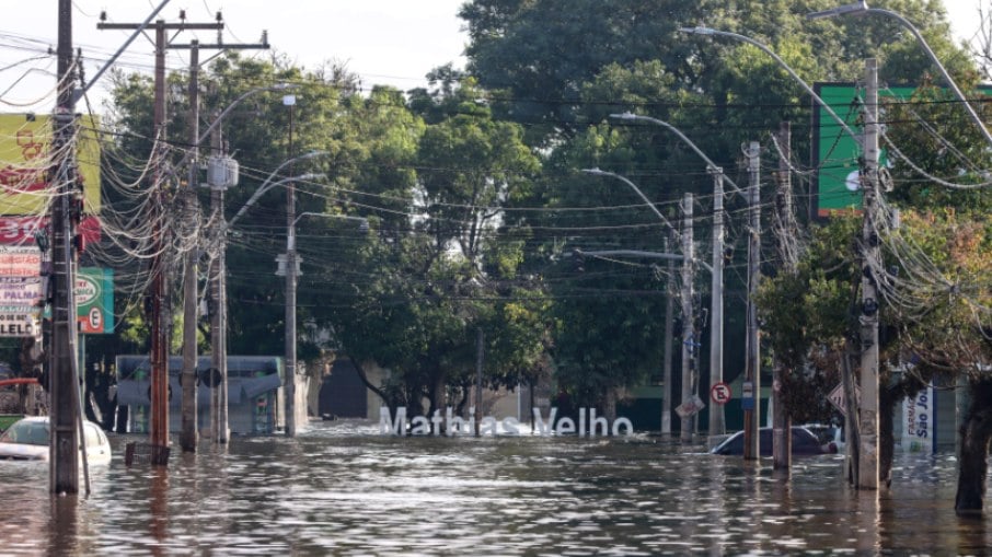 Bairro Mathias Velho, em Canoas, foi um dos mais atingidos pelas enchentes