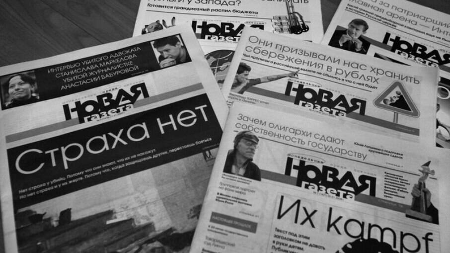 Jornal russo fecha até o fim da guerra sob pressão do governo