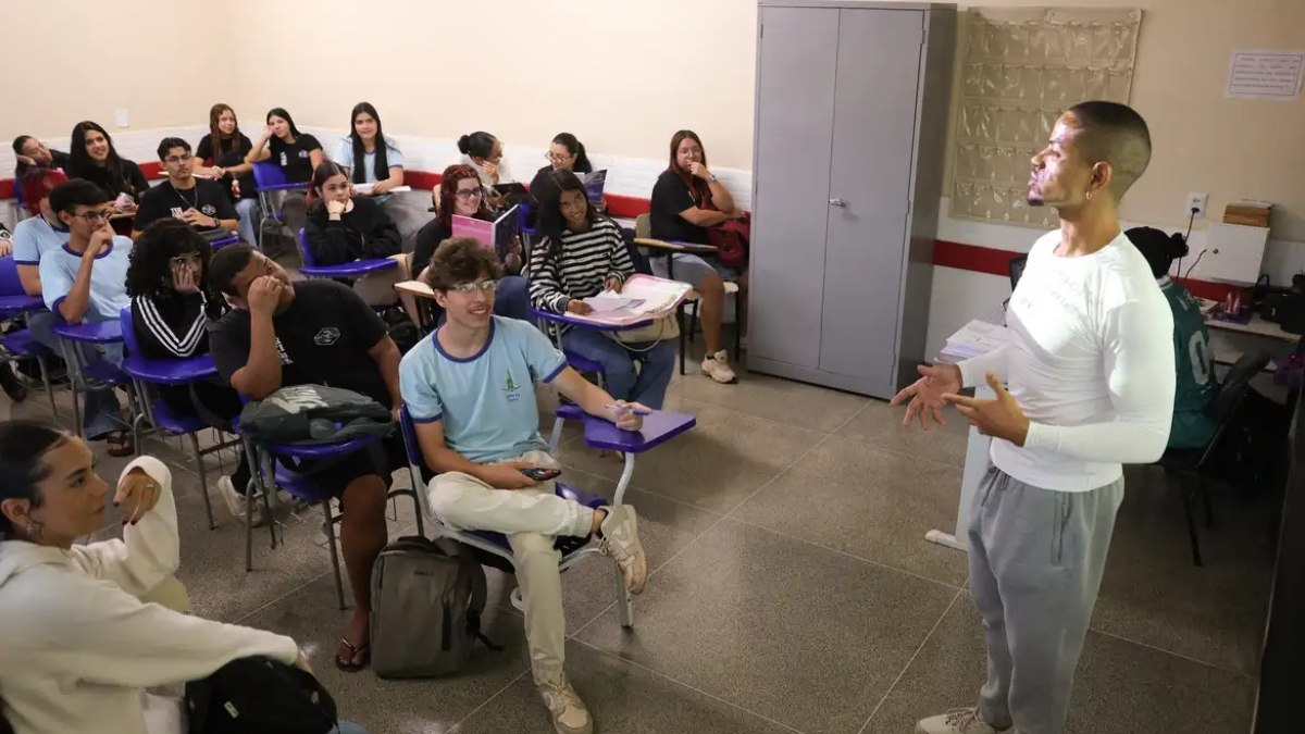 Alunos se prepararam para o Enem Alunos se prepararam para o Enem