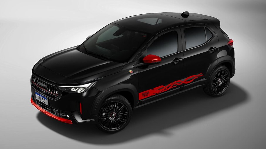 Fiat Pulse Abarth Stranger Things na cor preta Fiat Pulse Abarth Stranger Things na cor preta