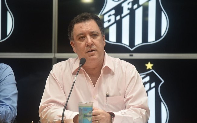 Marcelo Teixeira, presidente do Santos