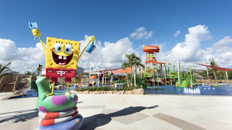 Aqua Nick, o parque aquático do Nickelodeon Resort Punta Cana.