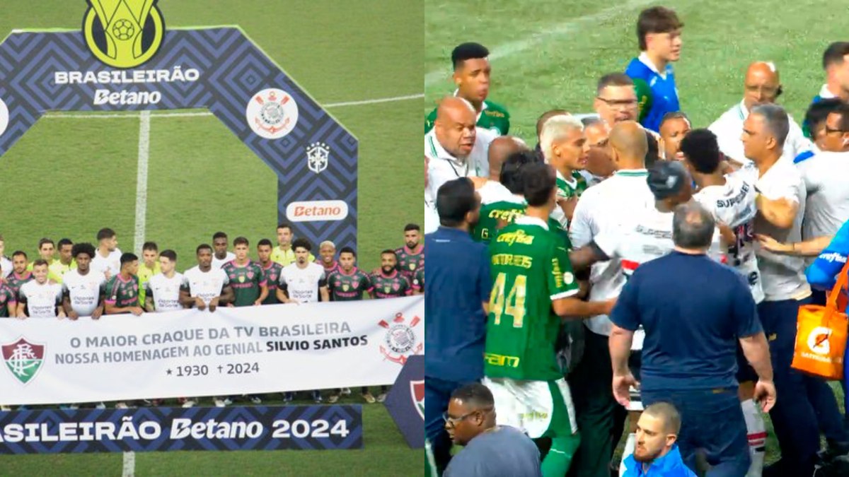 Fim de semana agitado teve situações distintas no Brasileirão